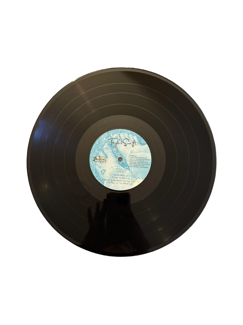 Taylor Swift by Taylor Swift 2LP Black Vinyl Self-Titled Debut 2008, Big Machine - Picture 5 of 10